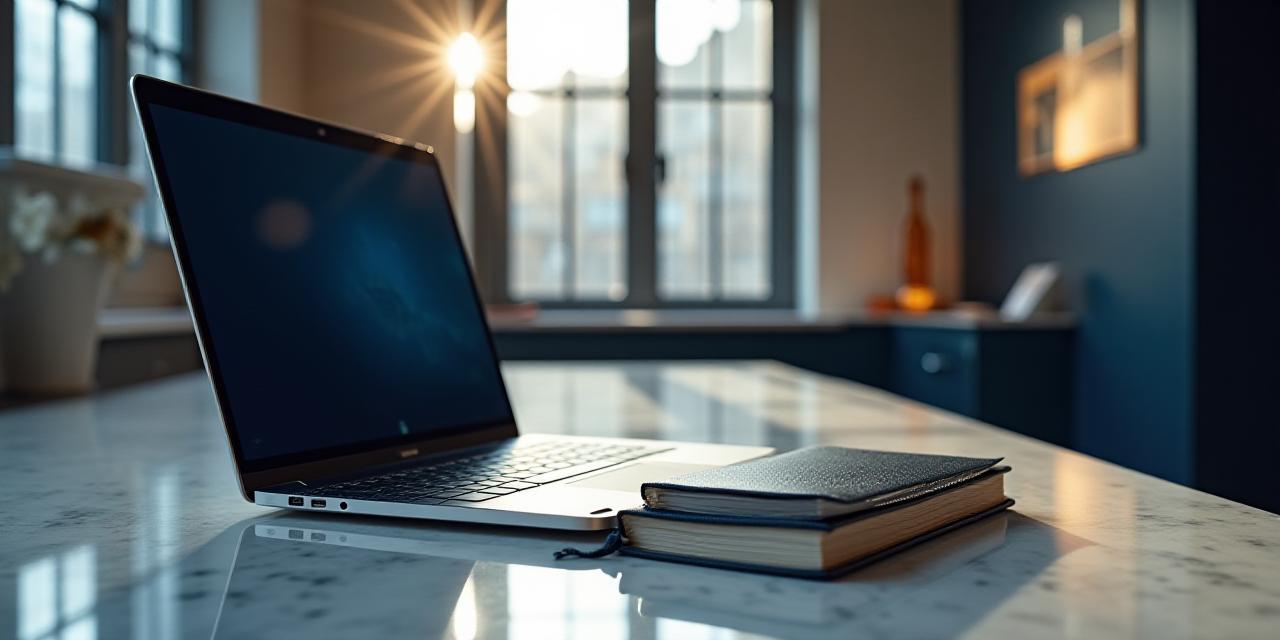 A professional workspace representing legal compliance and data security